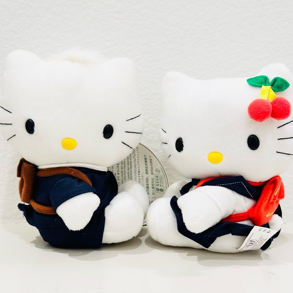 Vintage 1999 Hello Kitty / Dear Daniel Plush Set